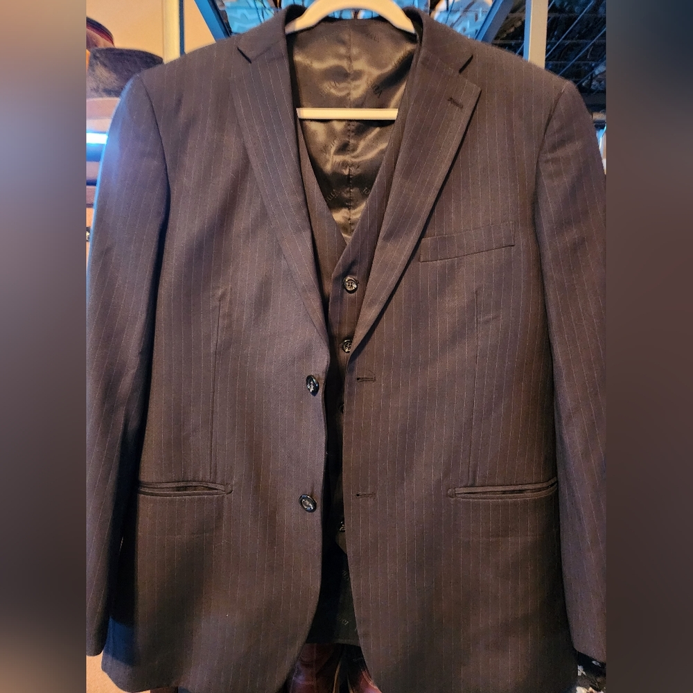 Mens suit jacket/vest